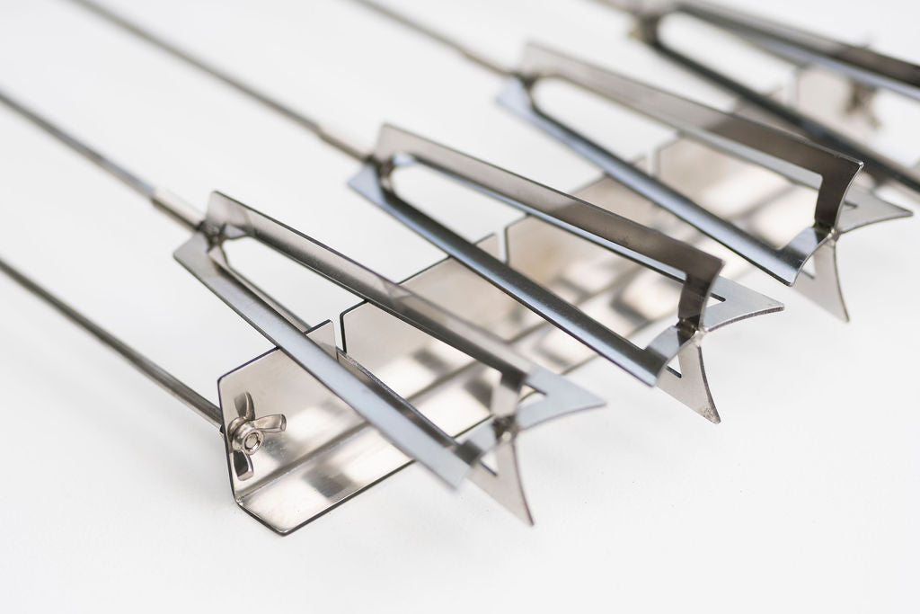 Maverick Grill Plate + FREE Skewer Rack