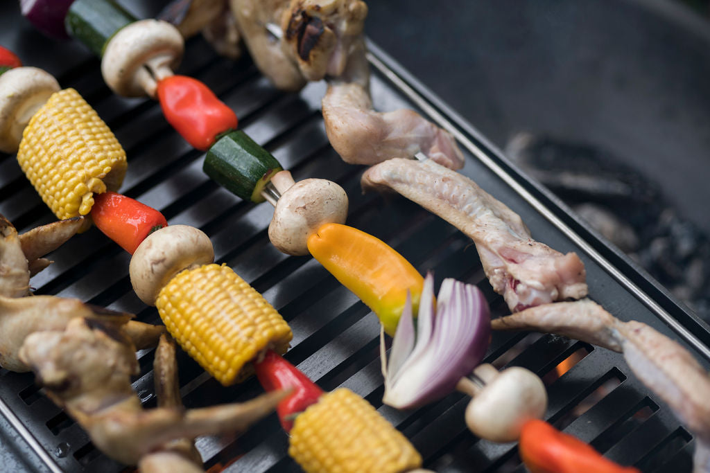 Maverick Grill Plate + FREE Skewer Rack
