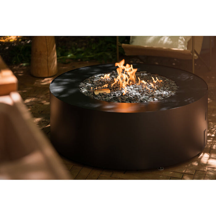 Galio Star Black Gas Fire Pit Automatic