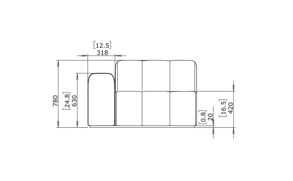 Connect L50 Modular Sofa