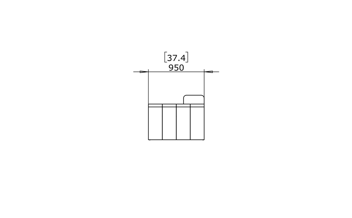 Connect Modular 3 Sofa