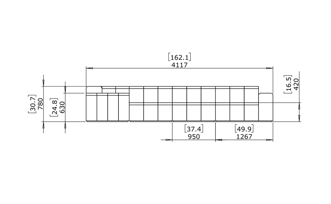 Connect Modular 6 L-Sectional