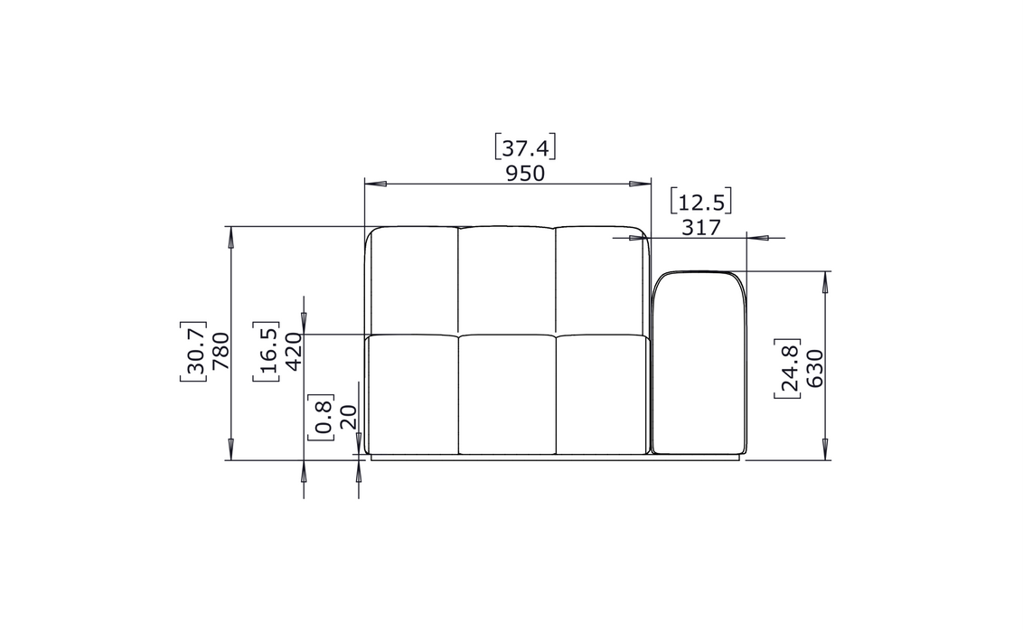 Connect R50 Modular Sofa