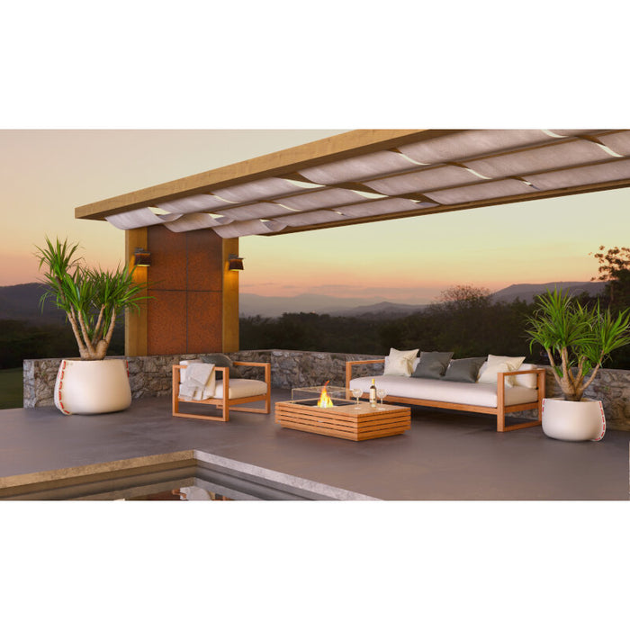 Manhattan 50 Ethanol Burner Fire Table 1.2m