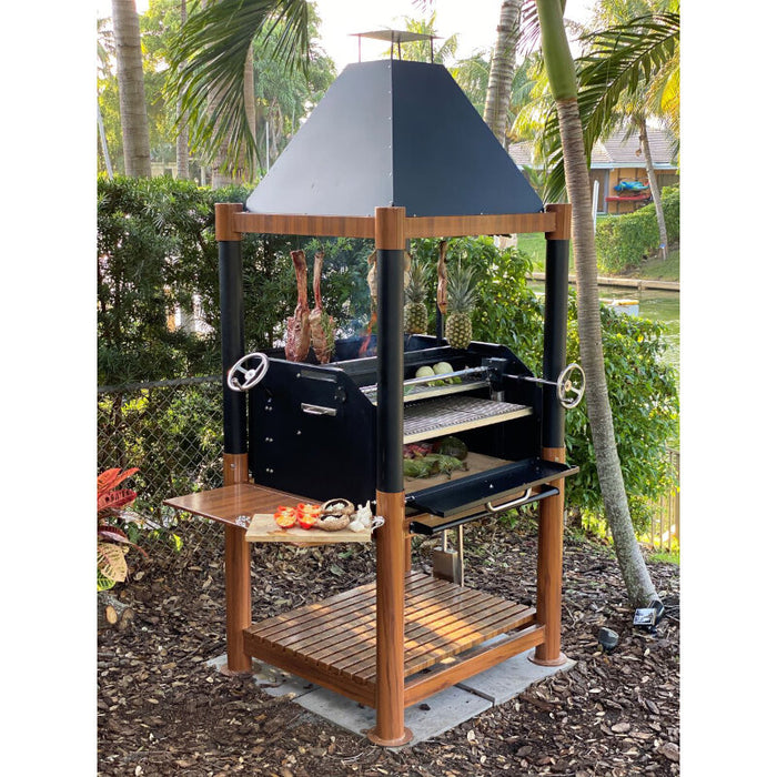 TAGWOOD BBQ Argentine Wood Fire & Charcoal Grill Iron | BBQ02
