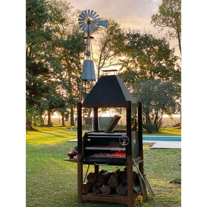 TAGWOOD BBQ Argentine Wood Fire & Charcoal Grill Iron | BBQ02