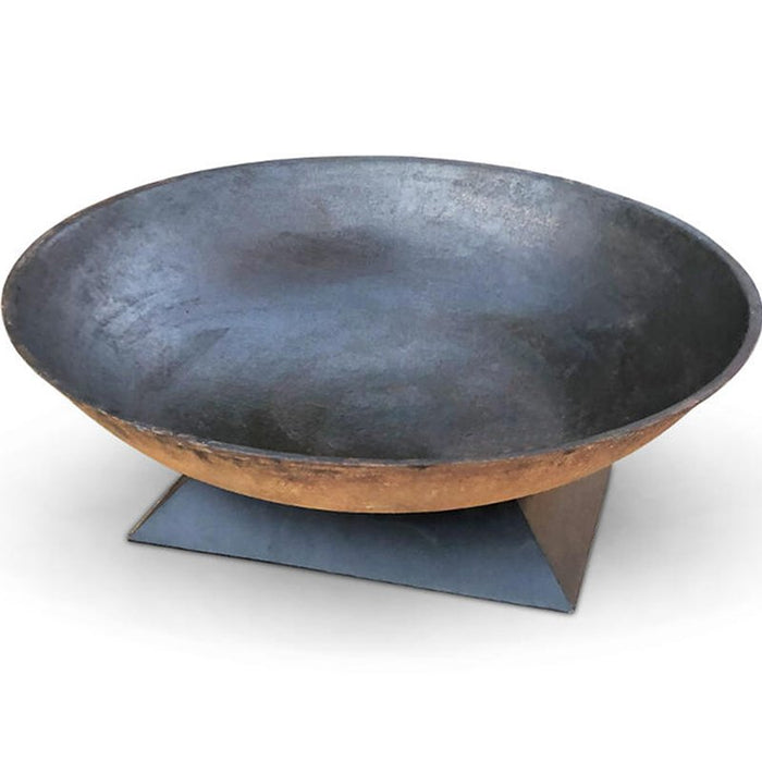 Cast Iron Fire Pit 800 on Trivet Base + FREE Ember Screen