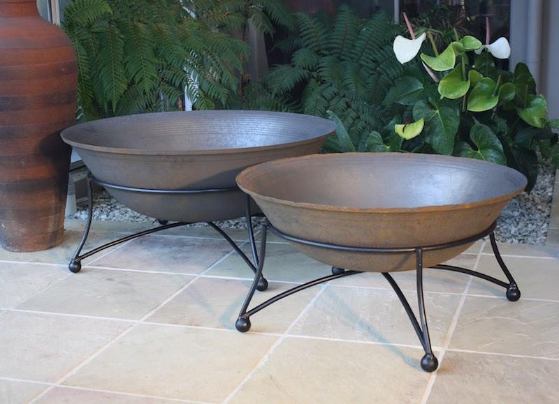 Art Deco 90 Cast Iron Fire Pit + FREE Stainless Steel Poker