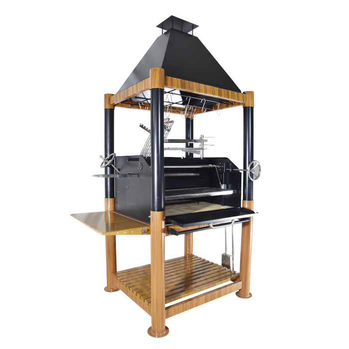 TAGWOOD BBQ Argentine Wood Fire & Charcoal Grill Iron | BBQ02