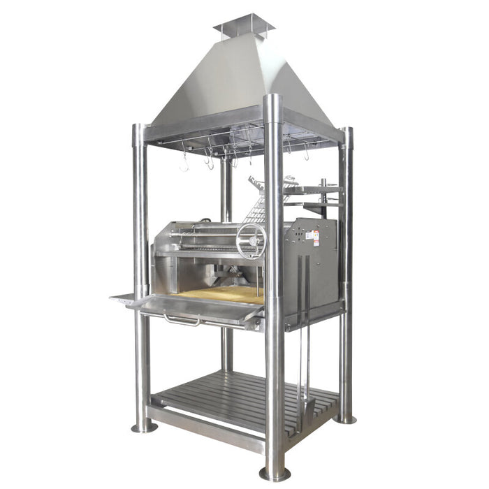 TAGWOOD BBQ Argentine Wood Fire & Charcoal Grill all Stainless Steel | BBQ02SS