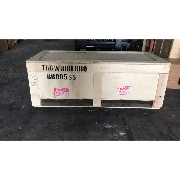 TAGWOOD BBQ Argentine Wood Fire & Charcoal Grill all Stainless Steel | BBQ05SS