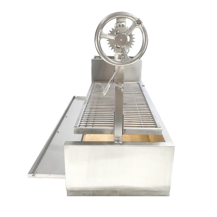 TAGWOOD BBQ Argentine Wood Fire & Charcoal Grill all Stainless Steel | BBQ05SS