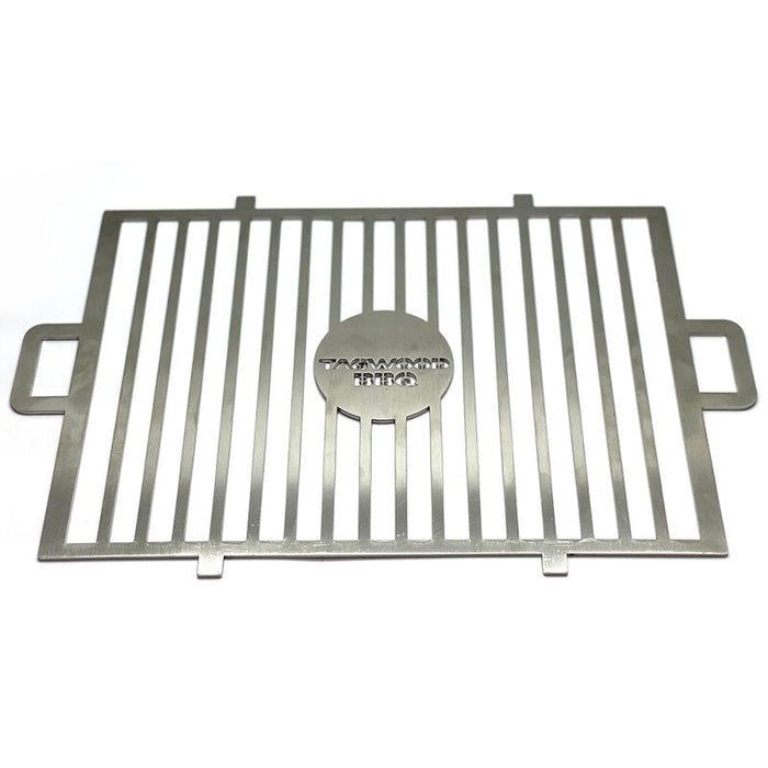 TAGWOOD BBQ Table Top Warming Brazier | Stainless steel and Acacia wood