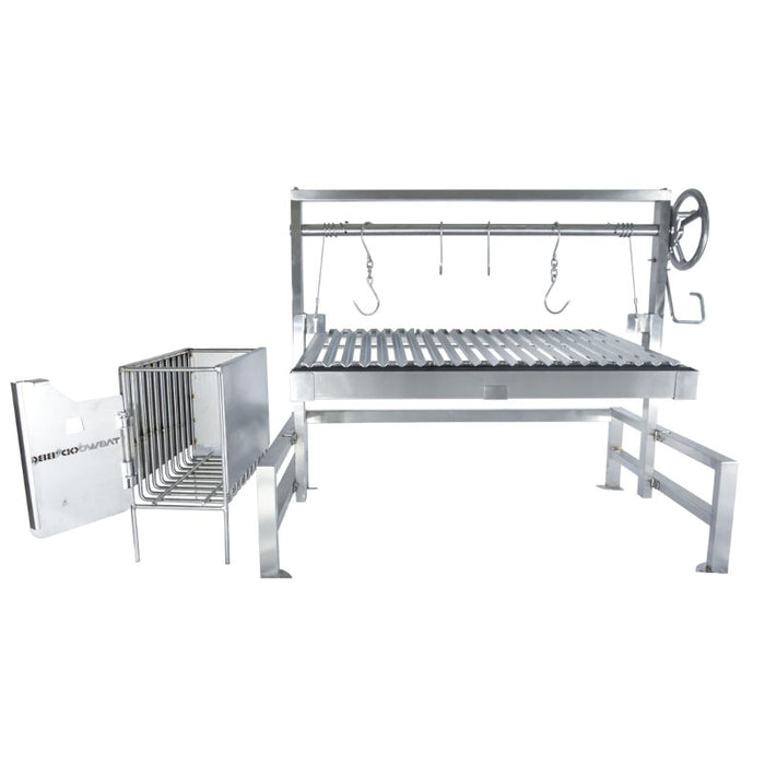 TAGWOOD BBQ Argentine Wood Fire & Charcoal Grill all Stainless Steel | BBQ09SS