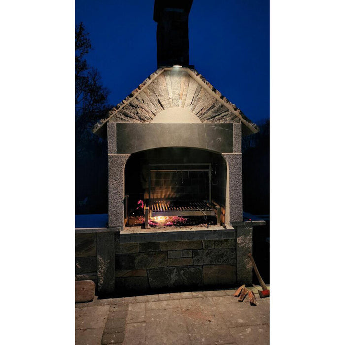 TAGWOOD BBQ Argentine Wood Fire & Charcoal Grill all Stainless Steel | BBQ09SS