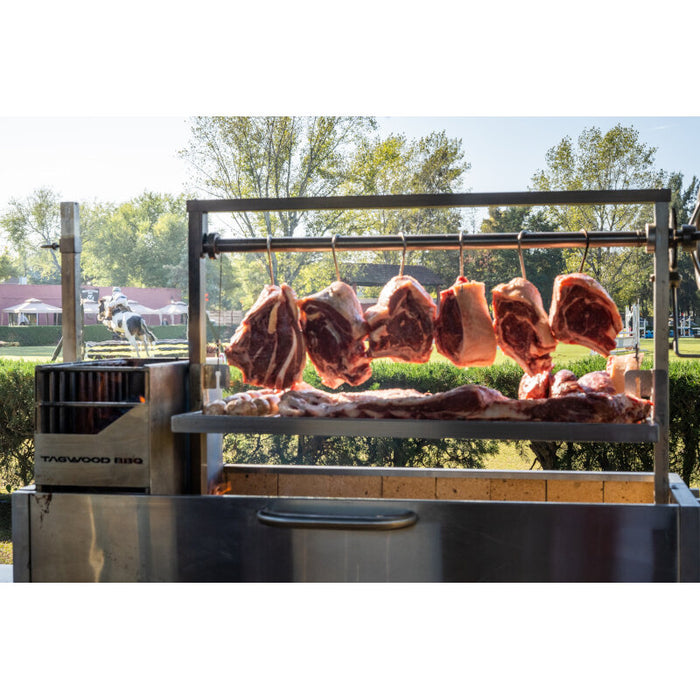 TAGWOOD BBQ Argentine Wood Fire & Charcoal Grill all Stainless Steel | BBQ03SS