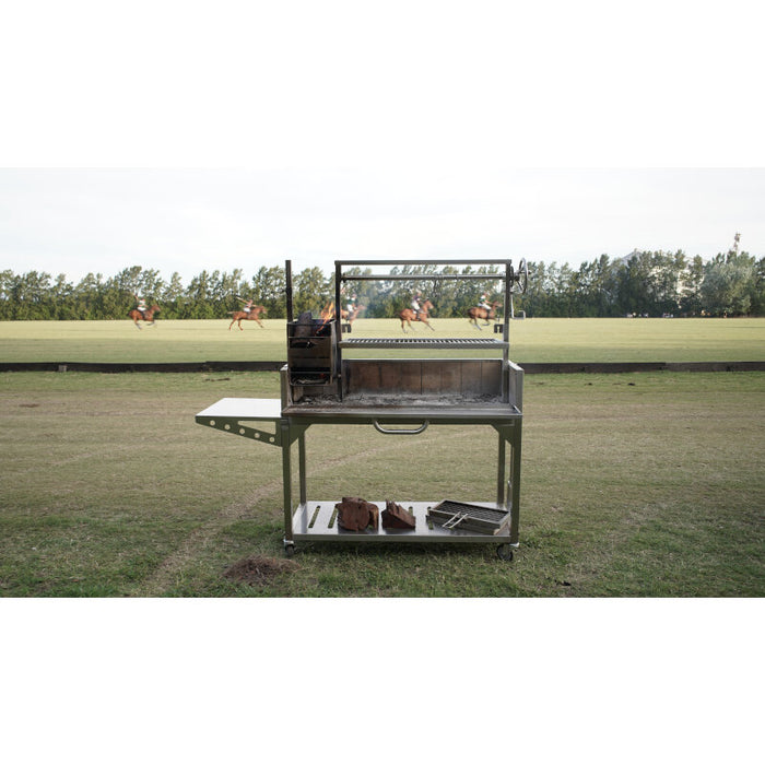 TAGWOOD BBQ Argentine Wood Fire & Charcoal Grill all Stainless Steel | BBQ03SS