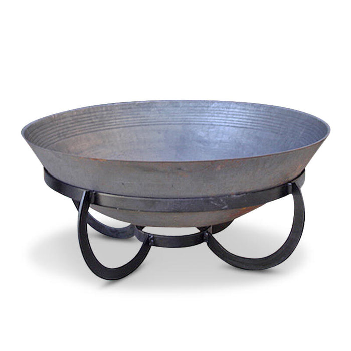 Da Vinci 75 Cast Iron Fire Pit Rust + FREE Stainless Steel Poker