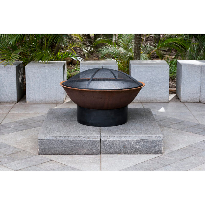 Cupola 75 Cast Iron Fire Pit + FREE SS Grill