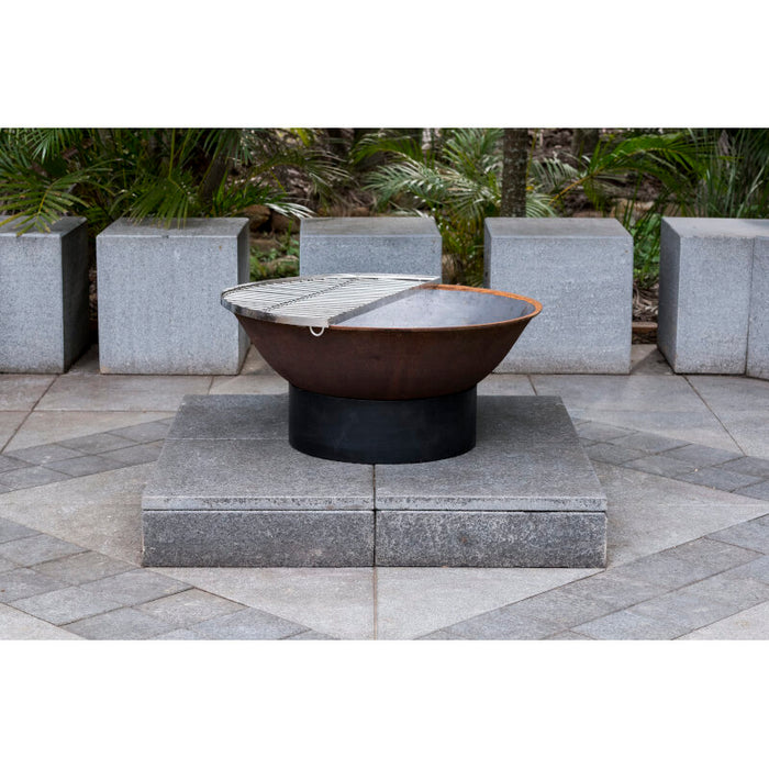 Cupola 75 Cast Iron Fire Pit + FREE SS Grill