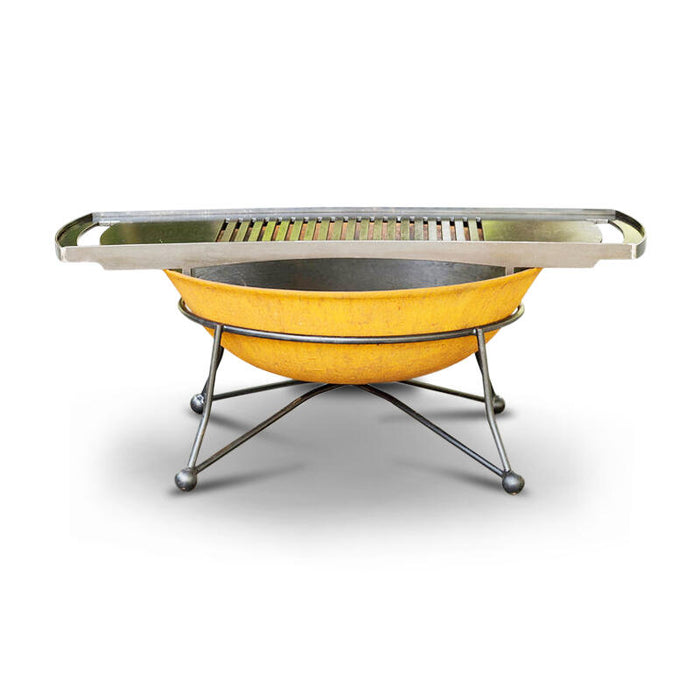 Art Deco 75 Cast Iron Fire Pit + FREE Vinyl Cover