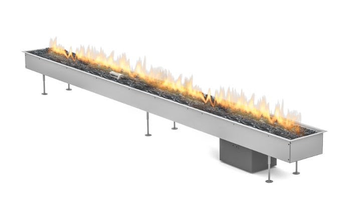 Galio Gas Fire Pit Insert Linear 2000 Automatic