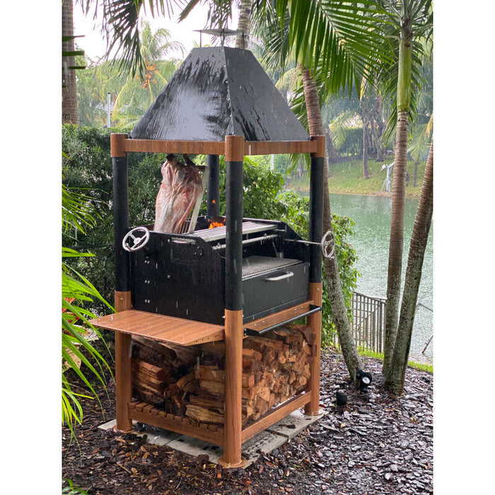 TAGWOOD BBQ Argentine Wood Fire & Charcoal Grill Iron | BBQ02