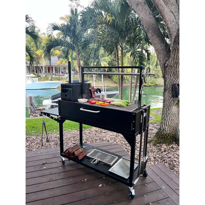 TAGWOOD BBQ Argentine Santa Maria Wood Fire & Charcoal Grill Iron | BBQ03