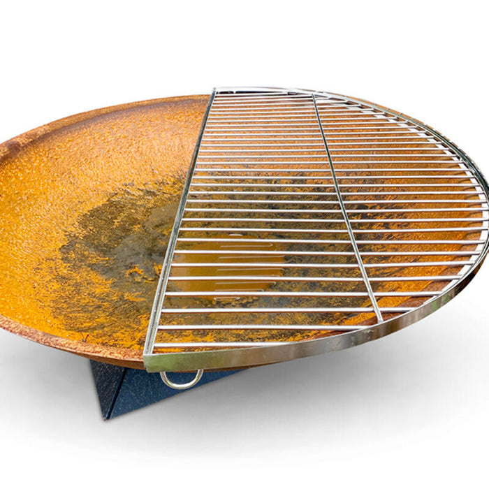 Fire Pit Grills Stainless Steel 75cm, 90cm & 110cm Semi Circle Bundle