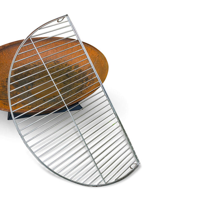 Fire Pit Grills Stainless Steel 75cm, 90cm & 110cm Semi Circle Bundle