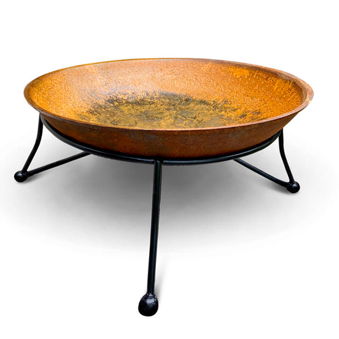 Art Deco Low 800 Cast Iron Fire Pit