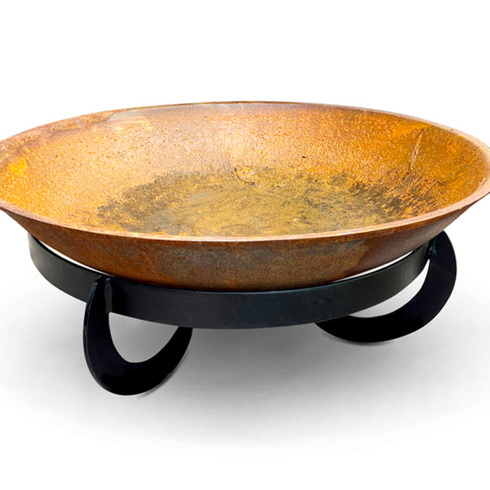 Da Vinci Low 800 Cast Iron Fire Pit + FREE Semi SS Grill