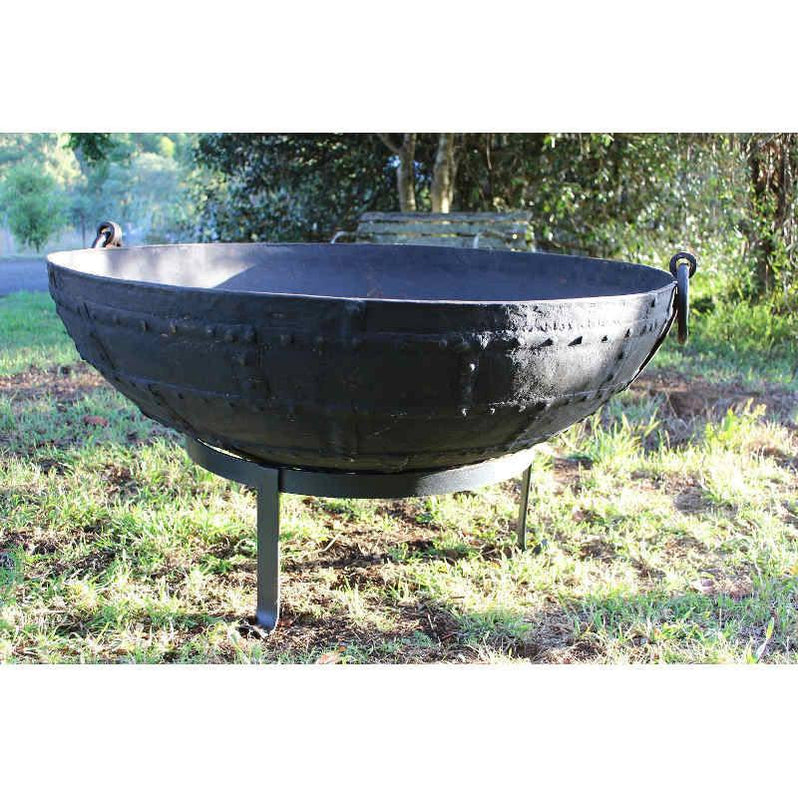 A Genuine Indian Kadhai Fire Pit Bowl — Fire Pits Direct