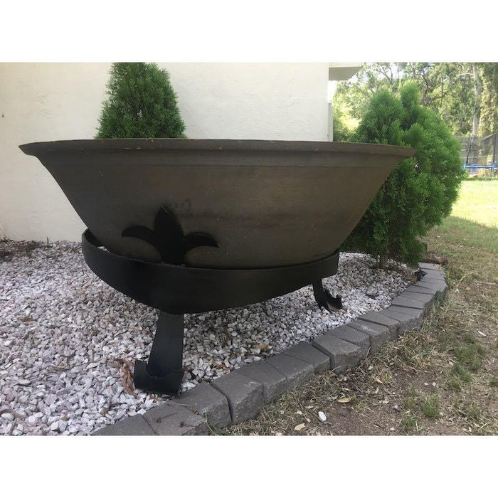 THE KHAN Cast Iron Fire Pit 140cm