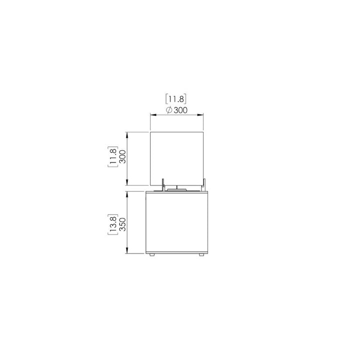 Pop 3L Designer Fireplace