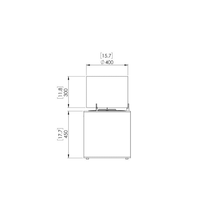 Pop 8L Designer Fireplace