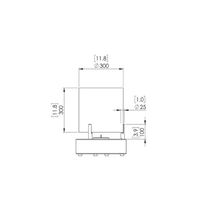 T-Lite 3 Designer Fireplace