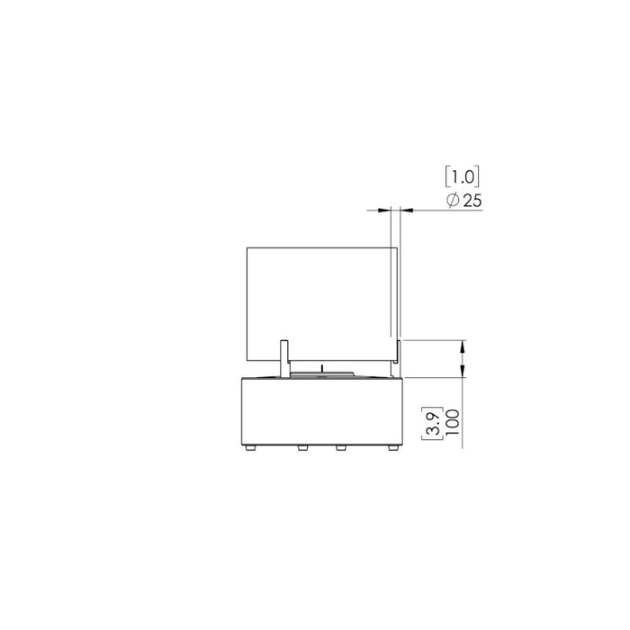 T-Lite 8 Designer Fireplace