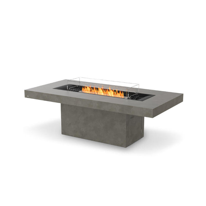 GIN 90 (DINING) Ethanol Burner Fire Dining Table (b)