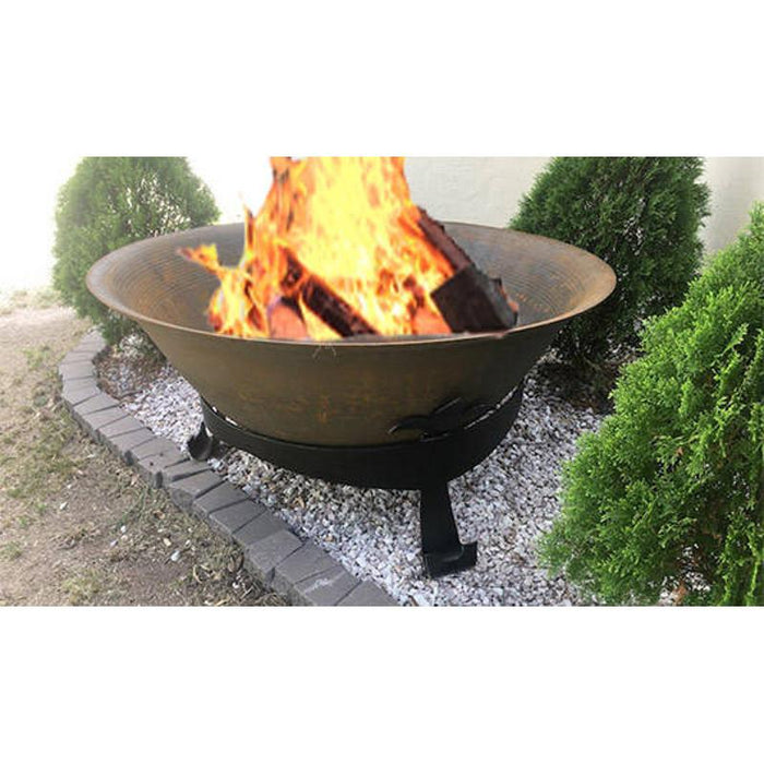 THE KHAN Cast Iron Fire Pit 140cm