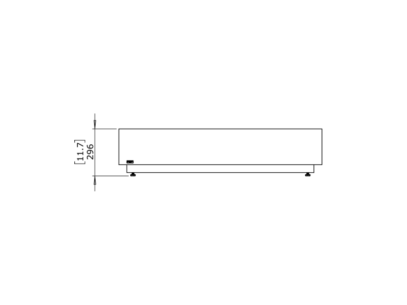 Cosmo 50 Fire Table Ethanol Burner 1.2m