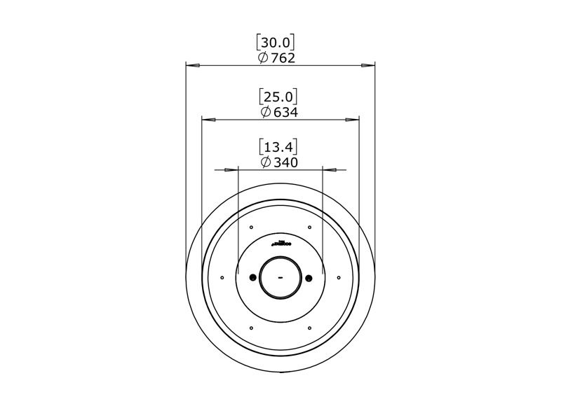 POD 30 Ethanol Burner Fire Pit 76cm dia