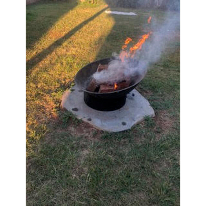Cupola 90 Cast Iron Fire Pit + FREE Ember Screen